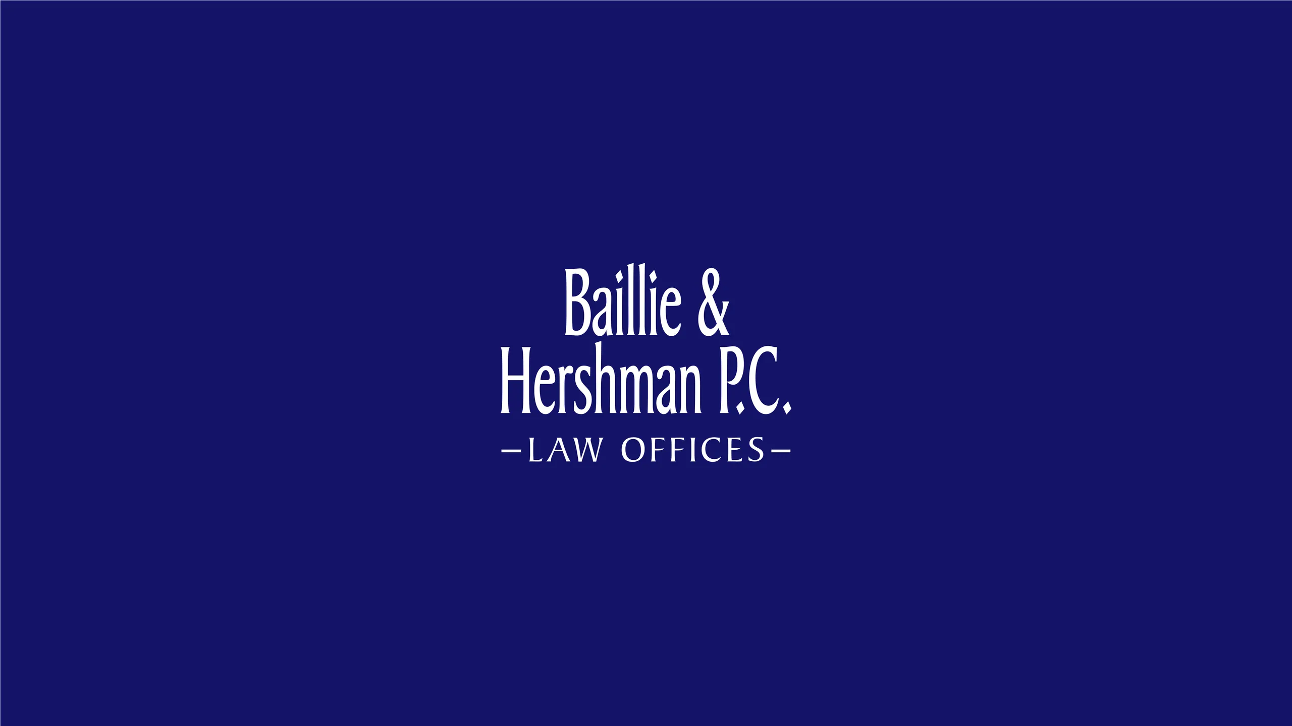 Baillie & Hershman brand identity 5